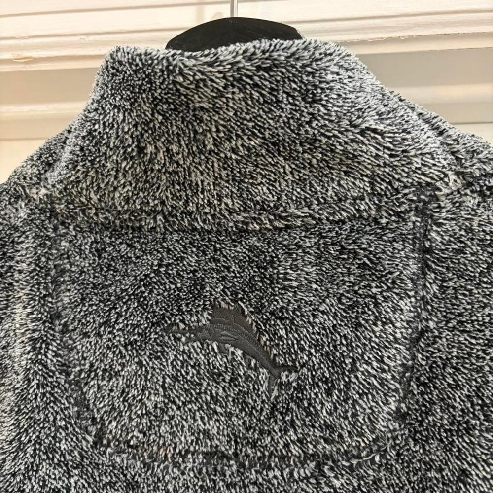Tommy Bahama gray heathered fleece vest size XXL - Picture 5 of 8